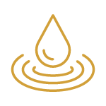 Water droplet icon symbolizing hydration and detoxification, relevant to Eterna Wellness IV therapy for metabolic support.