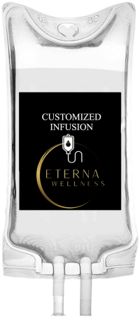 Patient receiving customized IV therapy for hydration and wellness in a modern medical spa in vancouver